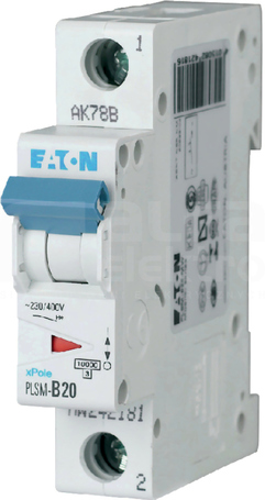 PLSM-C20-MW 1P C20A 10kA Wyłącznik nadprądowy