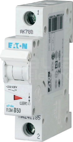 PLSM-C50-MW 1P C50A 10kA Wyłącznik nadprądowy