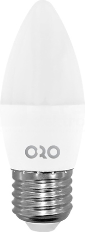 ORO-E27-C37-TOTO-8W-DW 900lm Żarówka Led (E) świeczka