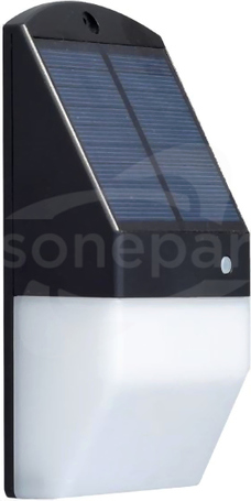 ORO-ALBA-2W-2-MIC-CW 2W/765 330lm IP54 Oprawa solarna LED z czujnikiem ruchu