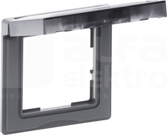 SUNO IP44 aluminium Ramka pojedyńcza
