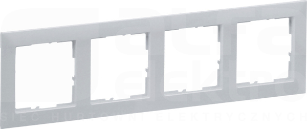 SUNO aluminium Ramka poczwórna