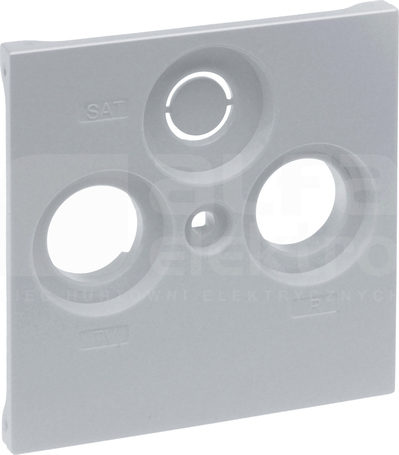 SUNO 30mm aluminium Plakietka TV-R-SAT
