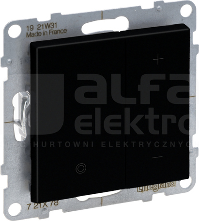 SUNO 5-75W czarny Ściemniacz przyciskowy LED