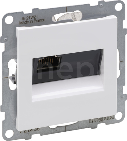 RJ45/KAT 6 STP biały Gniazdo RJ45
