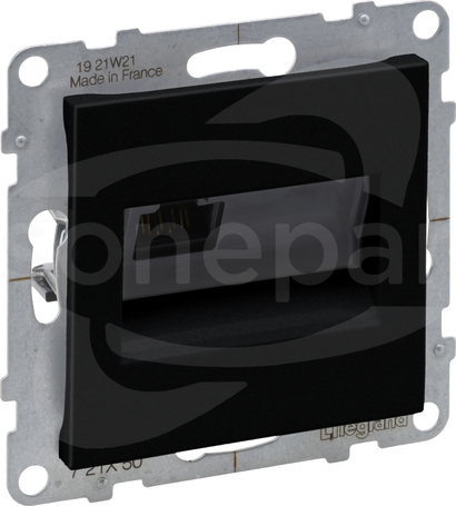 SUNO RJ45/KAT5E UTP czarny Gniazdo informatyczne