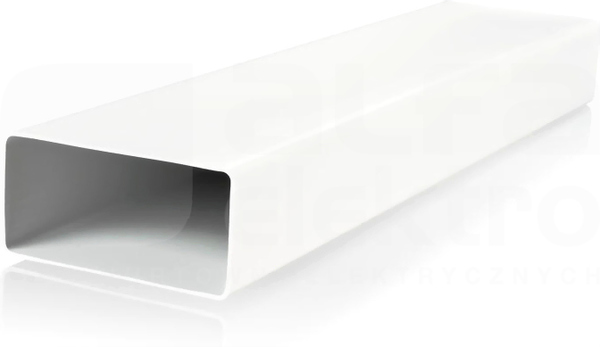 010 110x54x1000mm biały Kanał wentylacyjny
