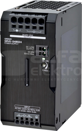 S8VK-S48024 480W 24VDC 20A Zasilacz
