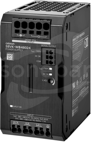S8VK-WB48024 Zasilacz 3-fazowy