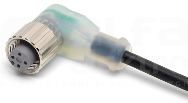 XS2F-M12PVC4A2MPLED Przewód czujnikowy