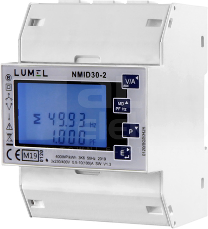 NMID30-2 100A Miernik parametrów sieci 1F i 3F