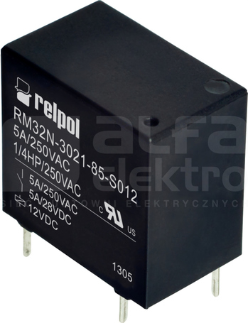 RM32N-3021-85-S009 1Z 9VDC IP64 Przekaźnik miniaturowy