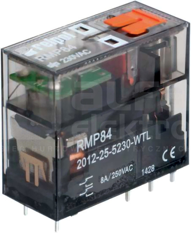 RMP84-2012-25-5230-WTL 2P 230VAC IP40 Przekaźnik miniaturowy