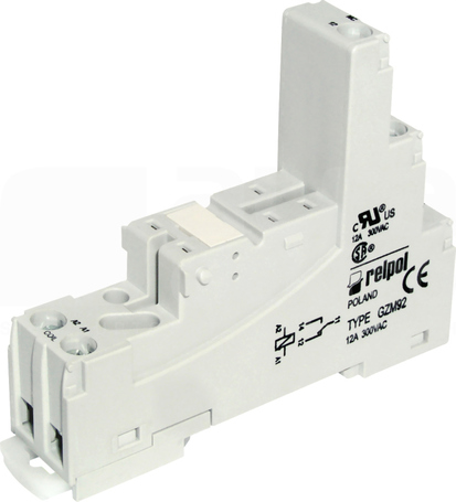 GZM92 do RM87N szary Gniazdo wtykowe