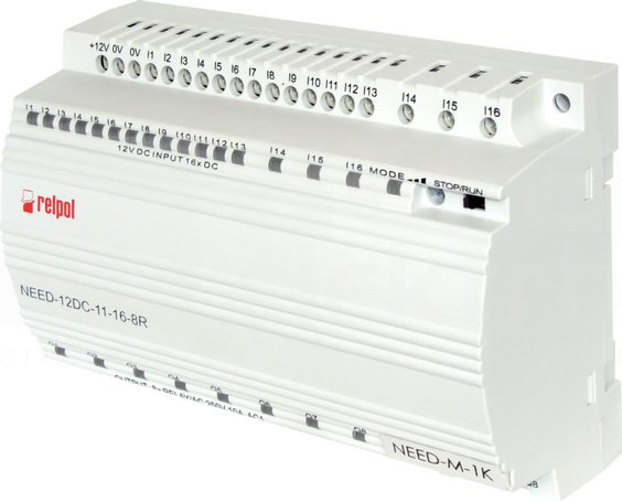 NEED-12DC-11-16-8R 8x1Z 12VDC IP20 Przekaźnik programowalny
