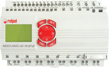 NEED-24DC-22-16-8T-D 8x1Z 24VDC IP20 Przekaźnik programowalny