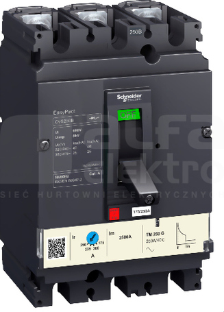 CVS100F MA50 3P 36kA 50A wyłącznik EasyPact CVS 3P
