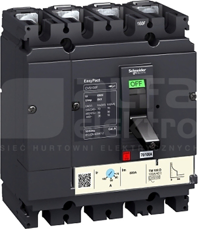 CVS100N 50kA 80A wyłącznik EasyPact CVS 4P
