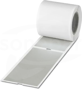 EMLS (70X150)R SR CUS Etykieta bezpieczeństwa ze specjalnym klejem