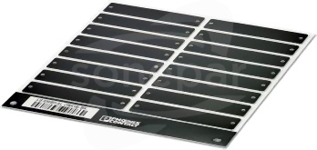 LS-EMSP-AL (78X18) BK Oznacznik urządzeń