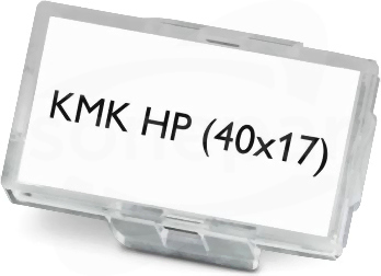 KMK HP (40X17) Uchwyt oznacznika kabli