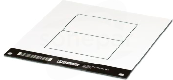 LS-EMLP (100X60) WH Oznacznik urządzeń