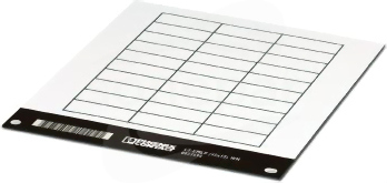 LS-EMLP (45X15) WH Oznacznik urządzeń
