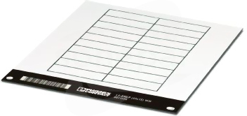 LS-EMLP (60X15) WH Oznacznik urządzeń