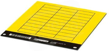 LS-EMLP (45X15) YE Oznacznik urządzeń