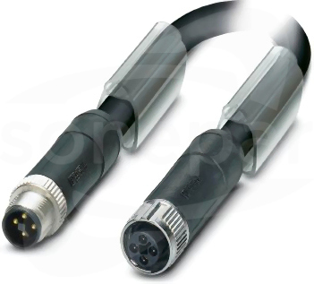 SAC-4P-M12MST/10,0-PUR/M12FST Kabel mocy