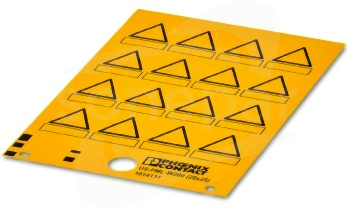 US-PML-W200 (25X25) CUS Etykieta ostrzegawcza