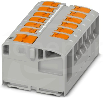 PTVFIX 6/12X2,5 GY Blok rozdzielczy