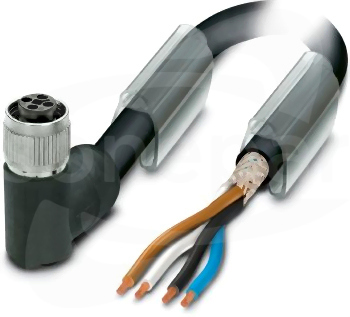 SAC-4P-10,0-PUR/M12FRT SH Kabel mocy