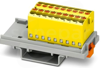 PTFIX 18X1,5-NS35 YE Blok rozdzielczy