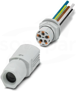 IPD WD 5P2,5 0,5 M25 GY Przepust kablowy