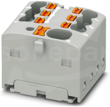 PTFIX 4/6X1,5-G GY Blok rozdzielczy