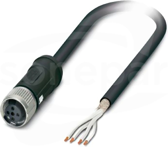 SAC-4P-10-28R/FS SCO RAIL 1-1 Sensor/actuator cable