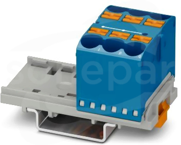 PTFIX 6X10/S-NS35 BU Blok rozdzielczy