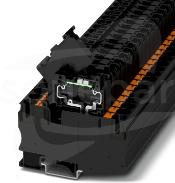 PT 10-HESILED 24 (6,3X32) Zabezpieczający zacisk szeregowy