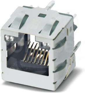 CUC-IND-J1ST-S/R4LS-LED-PG Złącze RJ45 do PCB