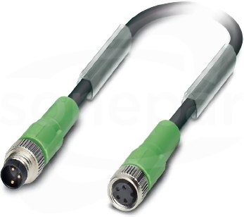 SAC-3P-M 8MS/ 5,0-PUR/4P-M 8FS Kabel czujnika/urządzenia wykonawczego