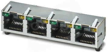 CUC-MP-J1ST-A/4R4LT-LED Złącze RJ45 do PCB