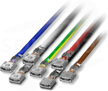 EV-T2M3SOW-3AC20A-0,7M2,5E Zestaw kabli do gniazdo stacji ładowania