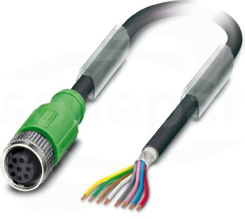 SAC-8P- 0,3-285/M12FS SH Kabel czujnika/urządzenia wykonawczego