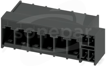 PCH 6/ 5+4-GL5-7,62 P26THR Gniazdo do PCB