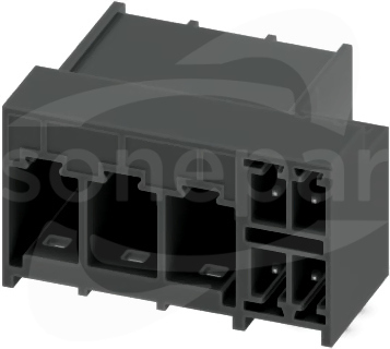 PCH 6/ 3+4-G-7,62 P26THR Gniazdo do PCB