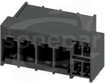 PCH 6/ 4+4-G-7,62 P26THR Gniazdo do PCB