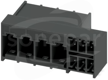 PCH 6/ 4+6-G-7,62 P26THR Gniazdo do PCB