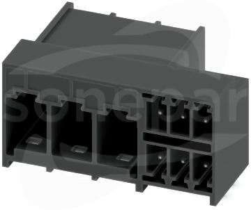 PCH 6/ 3+6-G-7,62 P26THR Gniazdo do PCB