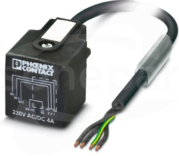 SAC-4P- 5,0-PUR/AD 180 Sensor/actuator cable